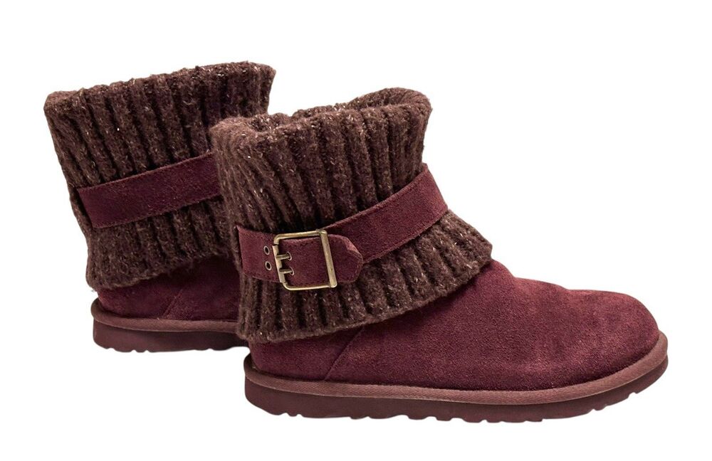 Women UGG Australia Cambridge Boot 1006013 Port Suede 6 US / 4.5 UK / 37 EU